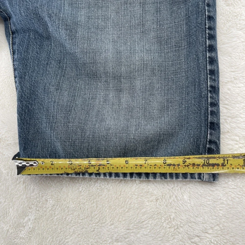Levis 569‎ Shorts Mens 36 Blue Denim Loose Straight Fit Jorts Baggy Y2K 90s